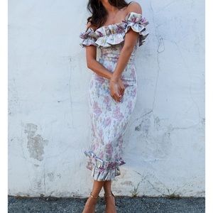 V Chapman Lilac Dress in size 4